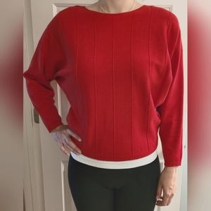 Vola Milano Sweater Size M Red